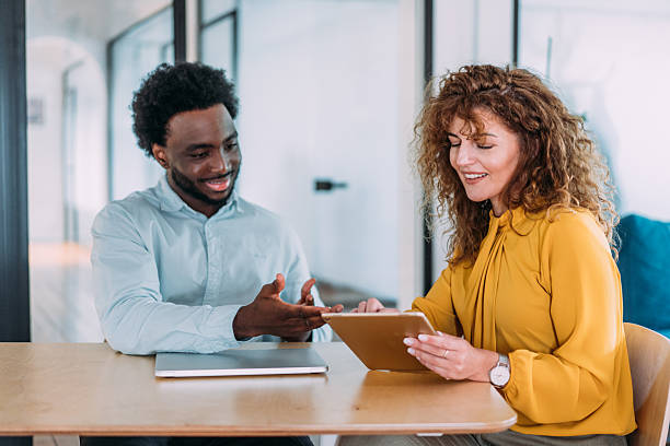 istock Business partners in meeting. 2246155750