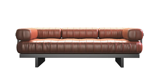 istock Beautiful luxurious leather sofa with elegant texture and modern design 2246160649