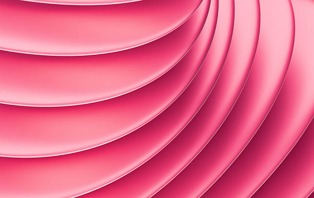 istock Soft Metallic Waves in Pastel Pink Modern Design 2246164602