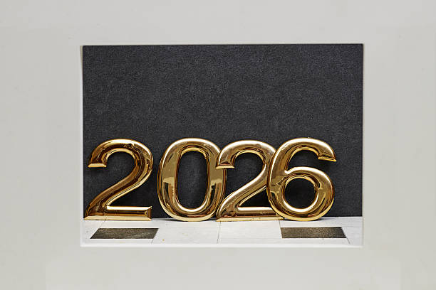 istock A striking display of shiny gold 2026 digits set against a dark backdrop, conveying celebration, progress, and forward-looking plans for the new year 2246166713