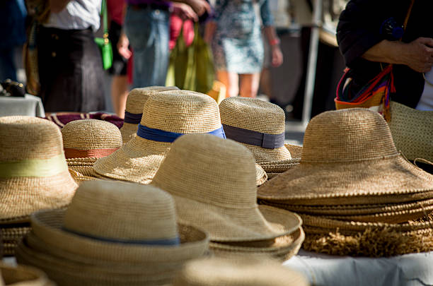 Impression of the weekly markets in the Provence, South France