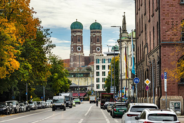 City  Munich with city
