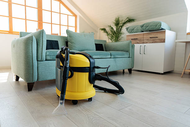 istock Deep Cleaning Vacuum Cleaner In Modern Living Room 2246183616