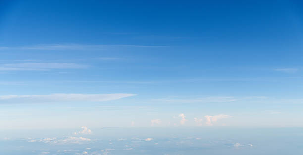istock Aerial view of white clouds 2246186117