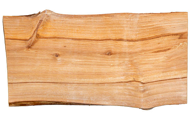 istock A high-quality close-up image of a natural plum wood plank with a distinct grain pattern and warm brown tones. 2246192221