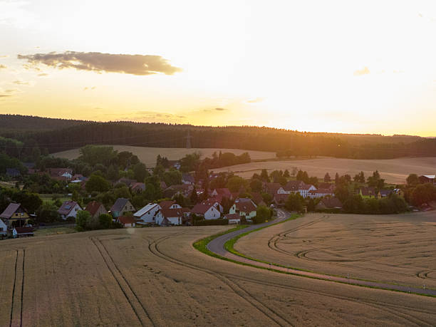 istock Village in a beautiful landscape in Thuringia, Germany 2246195362