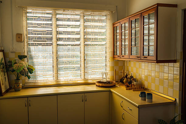 istock Golden Glow of the Retro Kitchen 2246212543