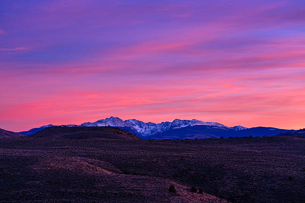 istock Colorful Sky Sunset Over the Sawatch Range 2246218364