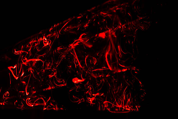 istock laser light. streaks of light rippling and twisting 2246229721