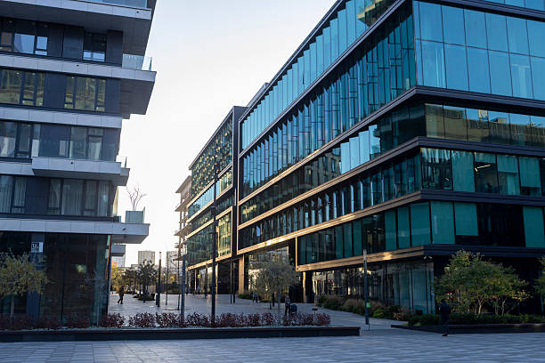 istock A modern business center with a glass facade and contemporary architecture 2246237301