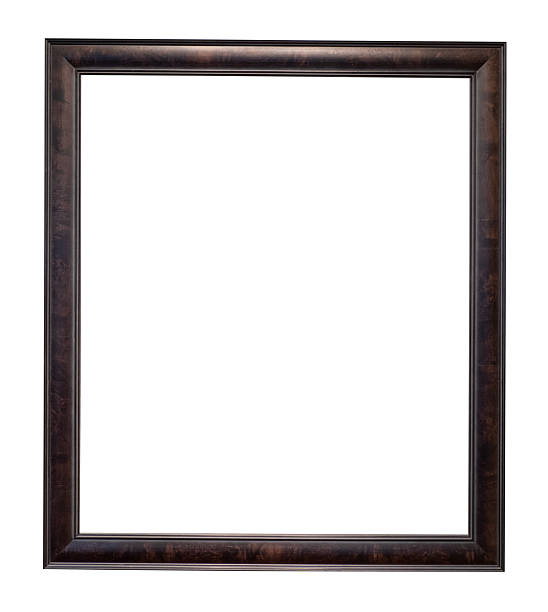 istock old vertical narrow black painting frame cutout 2246241769