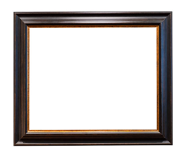 istock old horizontal wide black painting frame cutout 2246241770