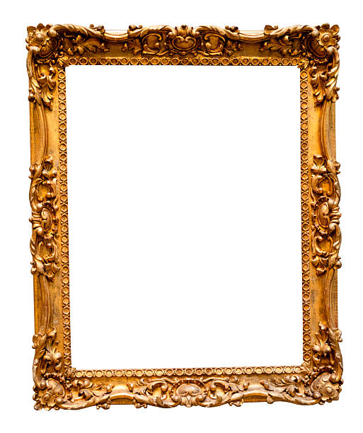 istock baroque vertical decorated picture frame cutout 2246241822
