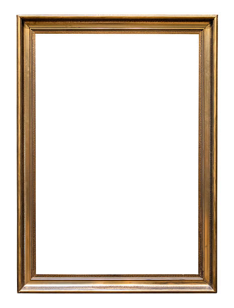 istock old vertical common golden painting frame cutout 2246241824