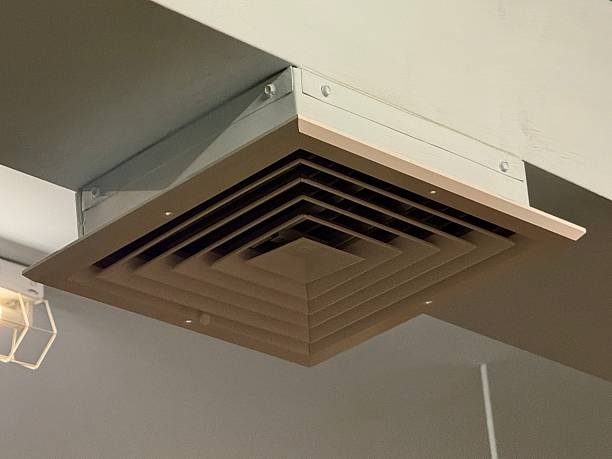 istock Cleaning Hotel Room Air Ventilation Grill 2246242160