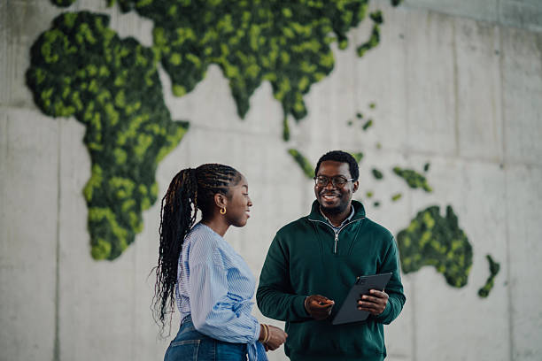 istock Diverse business colleagues discussing global strategy in office 2246253264