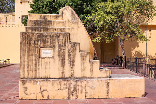 The Jantar Mantar, built by Rajput king Sawai Jai Singh II, founder of Jaipur, is a 1734 monument housing 19 astronomical instruments, including the world’s largest stone sundial, and is a UNESCO World Heritage Site.