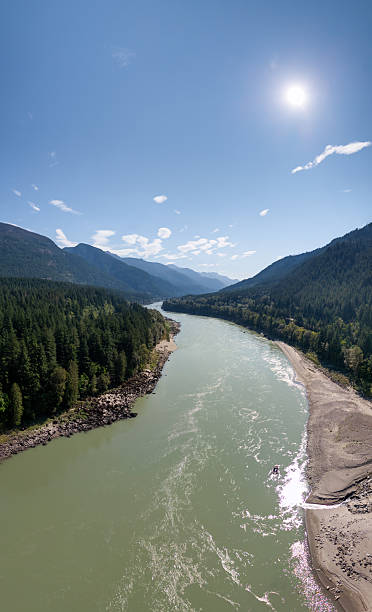 istock Scenic River Winding Through Mountain Valley in British Columbia, Canada on a Sunny Day 2246260578