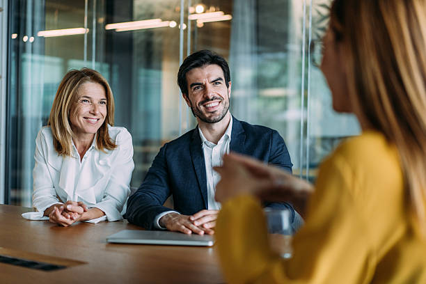 istock Business persons on meeting in the office. 2246260781