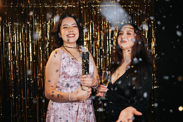istock Friends celebrating New Year's 2246265624