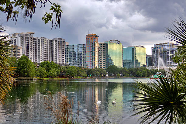 istock Orlando, Florida skyline at sunset 2246271567