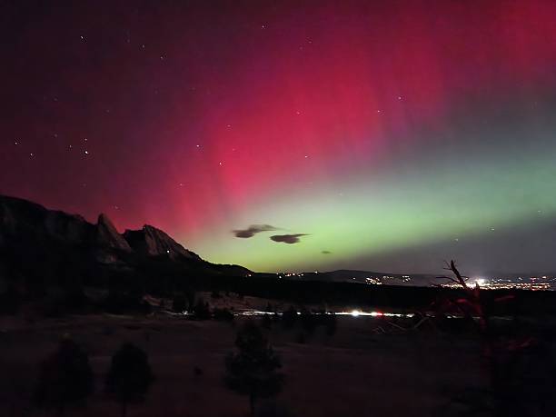 istock Aurora Borealis Over the Flatirons in Boulder Colorado 2246282357