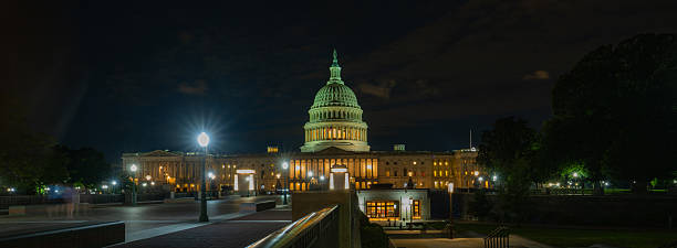 istock Capitol building in Washington DC. Historic Capitol embodies democratic values. Capitols dome is a masterpiece. Neoclassical Capitol symbolizes unity. 2246286243