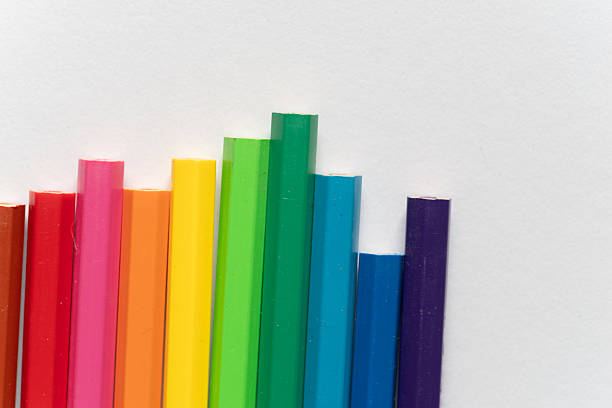 istock Colorful colored pencils lined up 2246291853