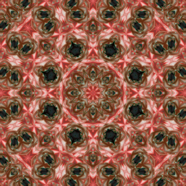 Colorful abstract geometric pattern for design, printing, batik.