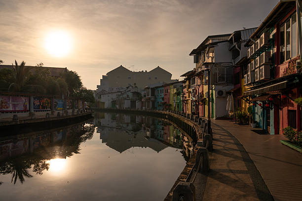 istock Malacca river front colorful traditional houses, Malaysia 2246296739