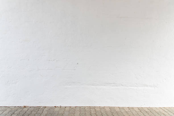 istock Textured Old White Wall with Copy Space, perfect for advertising og writing text 2246326004