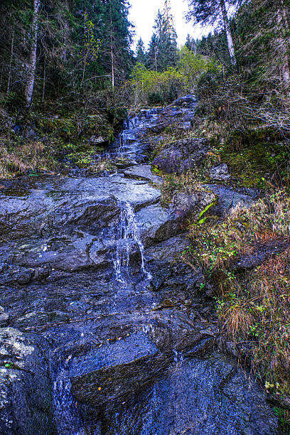 he area surrounding the Krimml waterfalls in Austria