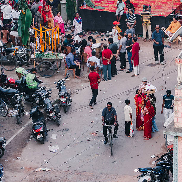 istock Devotees Performing Chhath Puja Rituals Beside a Pond in Kolkata, India 2246334930