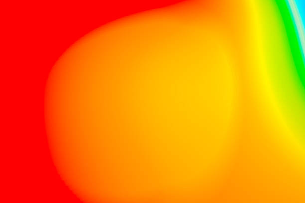 Blurred pop abstract background with vivid primary colors