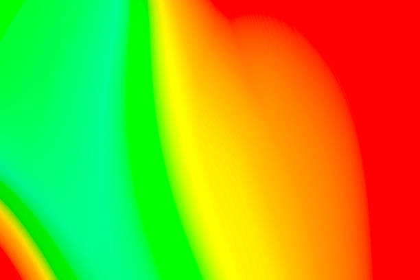 Blurred pop abstract background with vivid primary colors