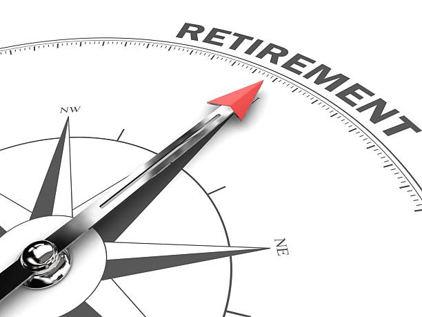 istock Retirement guidance direction compass financial freedom 2246340894