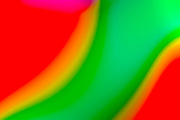Blurred pop abstract background with vivid primary colors