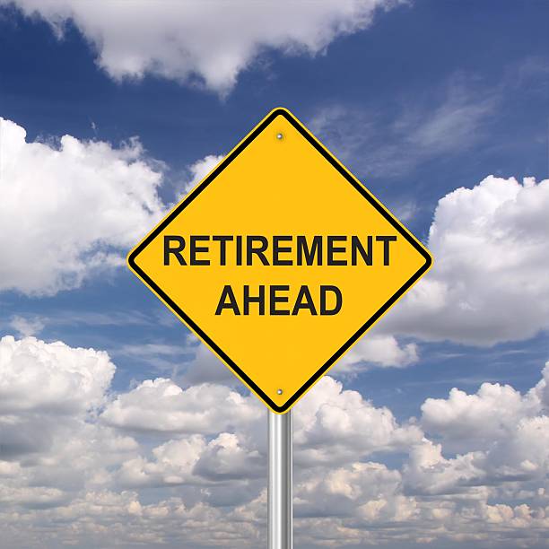 istock Retirement ahead direction financial freedom planning warning 2246342331