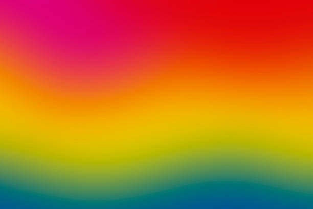 Blurred pop abstract background with vivid primary colors