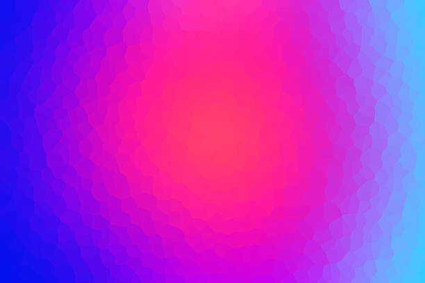 Blurred pop abstract background with vivid primary colors