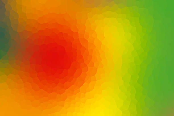 Blurred pop abstract background with vivid primary colors
