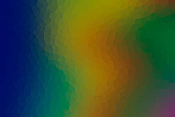 Blurred pop abstract background with vivid primary colors