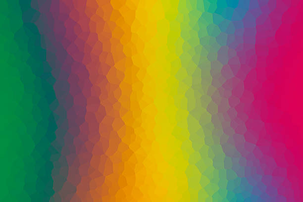 Blurred pop abstract background with vivid primary colors