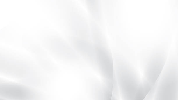istock Abstract white and gray color, modern design stripes background with curve lines and glowing light. Vector illustration. 2246353165