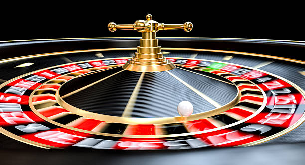 istock Roulette wheel spinning white ball gambling game luck 2246359934