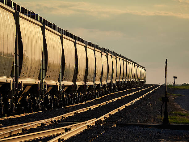 istock Railroad cars at Clinton, Oklahoma 2246359991