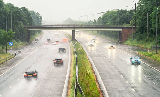 istock Heavy rain on the motorway 2246369683