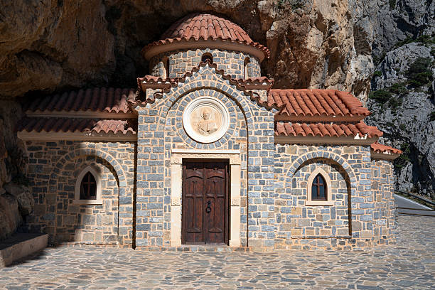 famous Agios Nikolaos church in Crete