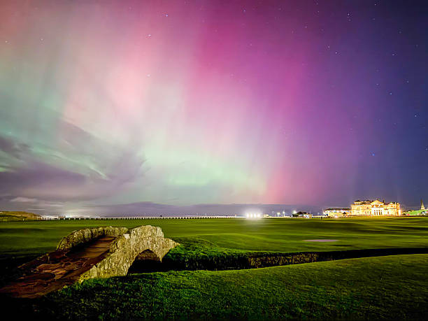 istock Northern Lights Over the Old Course, St Andrews 2246370452