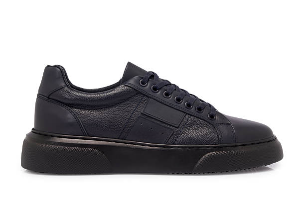 istock Leather Men's Shoes On White Background 2246370850